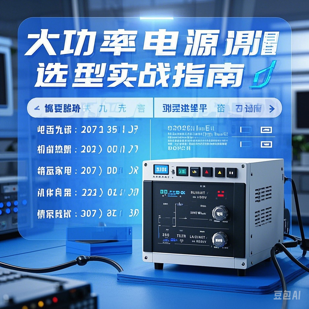 從鋼鐵洪流到量子精度:大功率電源選型實(shí)戰(zhàn)指南